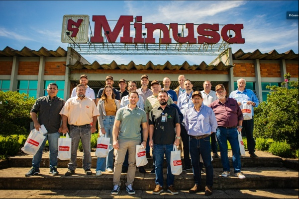 Visita técnica em Lages durante o Congresso do Pinus